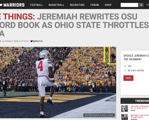 Jeremiah is THE GOAT